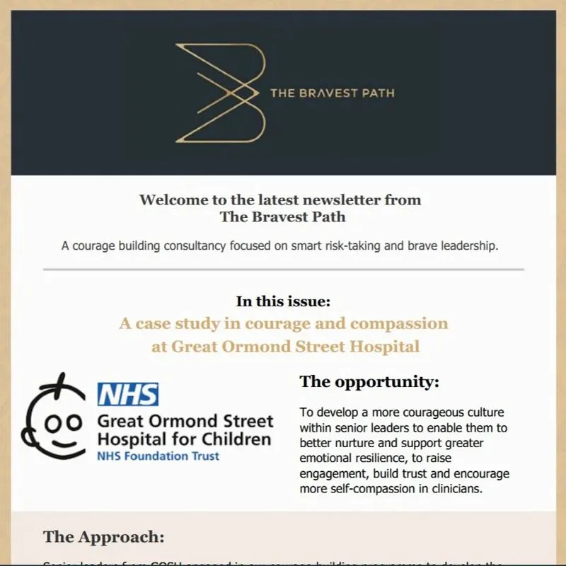 A Case Study in Courage & Compassion at Great Ormond Street Hospital
