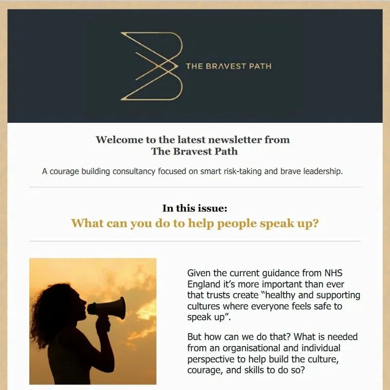 What Can You Do to Help People Speak Up?
