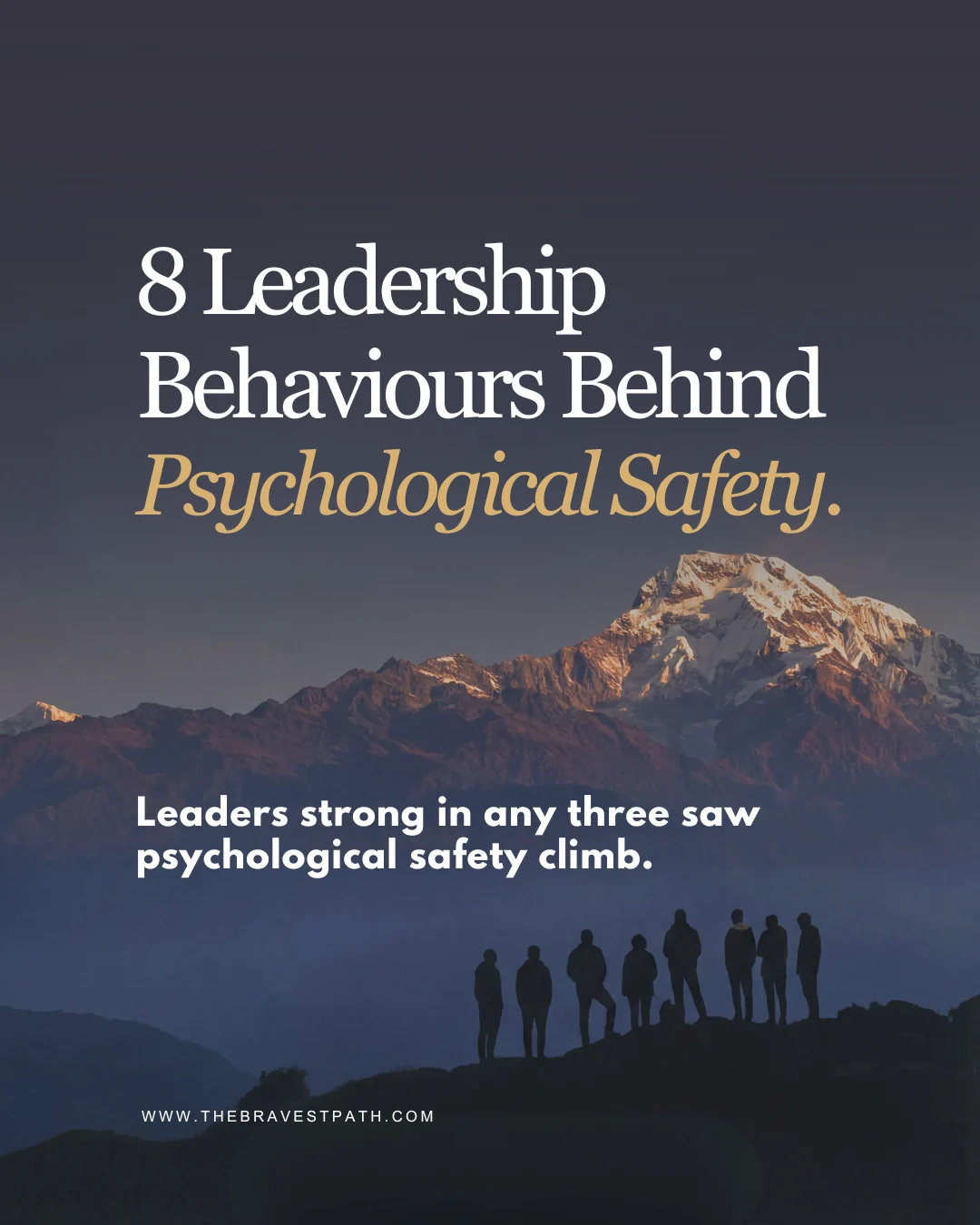 8 Leadership Behaviours Behind Psychological Safety